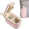 Zipper Closure Jewelry Organizer Velvet Material Jewelry Case Jewelry Storage Box  Travel Use
