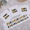 Cross-Border Halloween Mischievous Ghost & Pumpkin Wearable Nail Kit – 30 Pieces