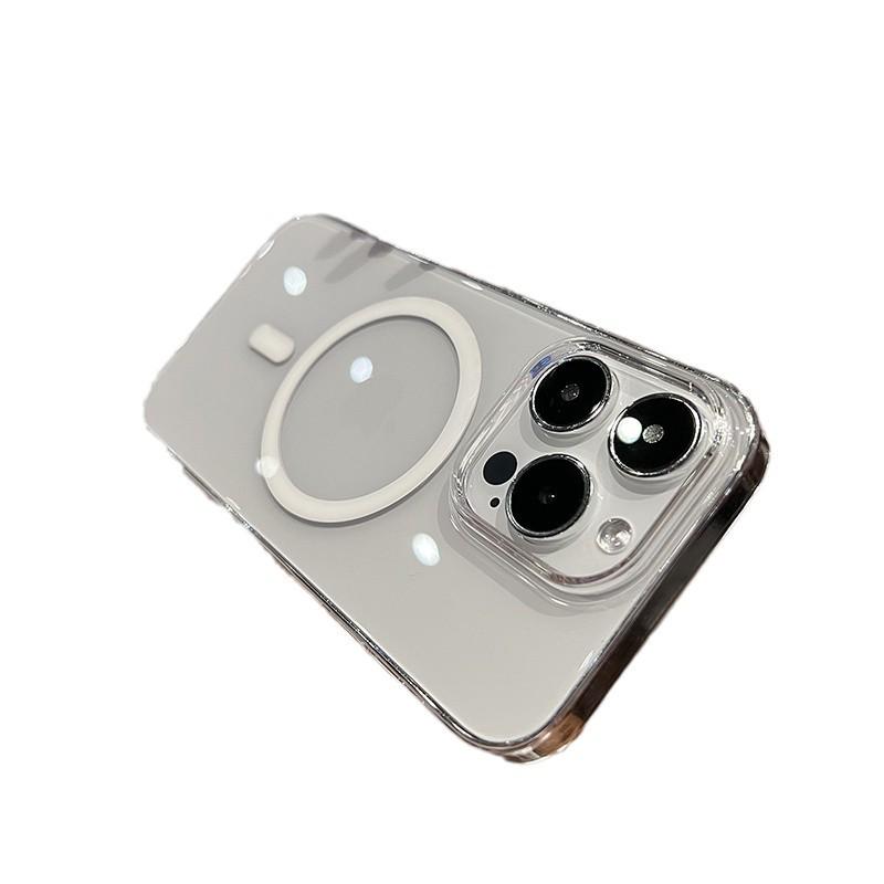 Clear Magnetic iPhone 17 Pro Case: Full Coverage for 13/14/15/16 Pro Max