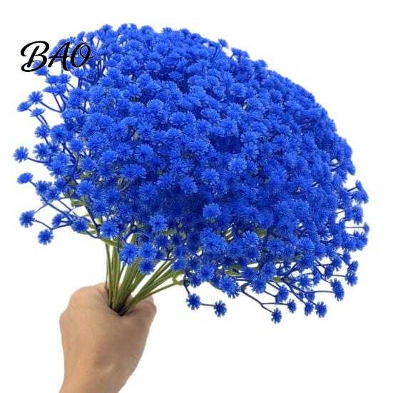 Decorazione Pianta Artificiale Soffice 10 Pezzi Fiori di Velo da Sposa, Gipsofila Finta Floreale Bouquet, Steli Flessibili Materiali per Composizioni Fai-da-te Finti per Matrimonio