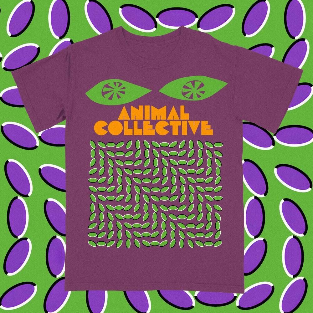 Psychedelic Animal Collective Band Shirt - Animal Collective Inspired Trippy T-s Unisex T-Shirt XXXXL