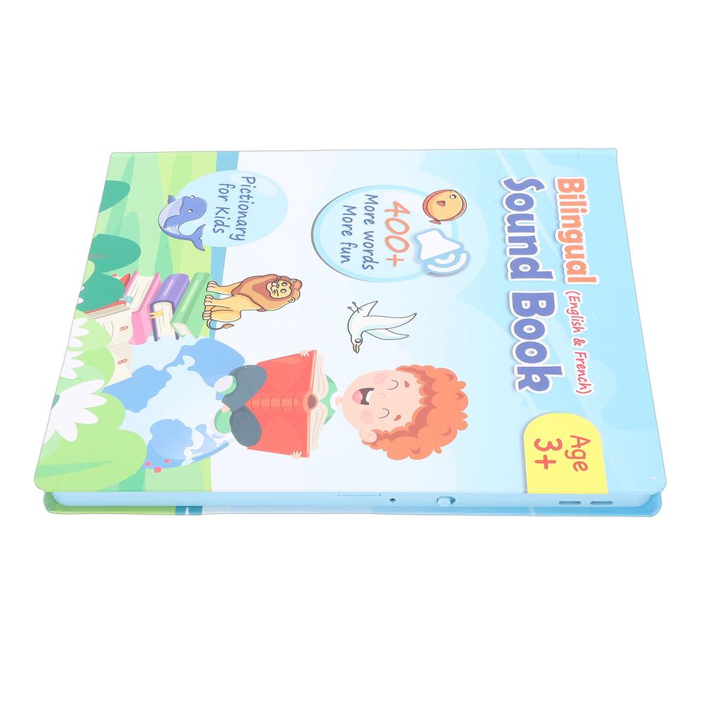 Französisch Englisch Zweisprachiges Soundbuch Frühes Lernen Interaktives Soundbuch Lernspielzeug für Kinder im Alter von 3 8 Jahren