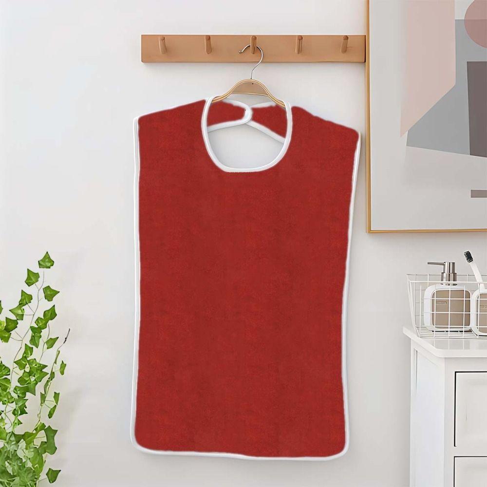 Washable Adult Bibs Stain Resistant Senior Citizens Bibs Saliva Towel  Feeding Nursing