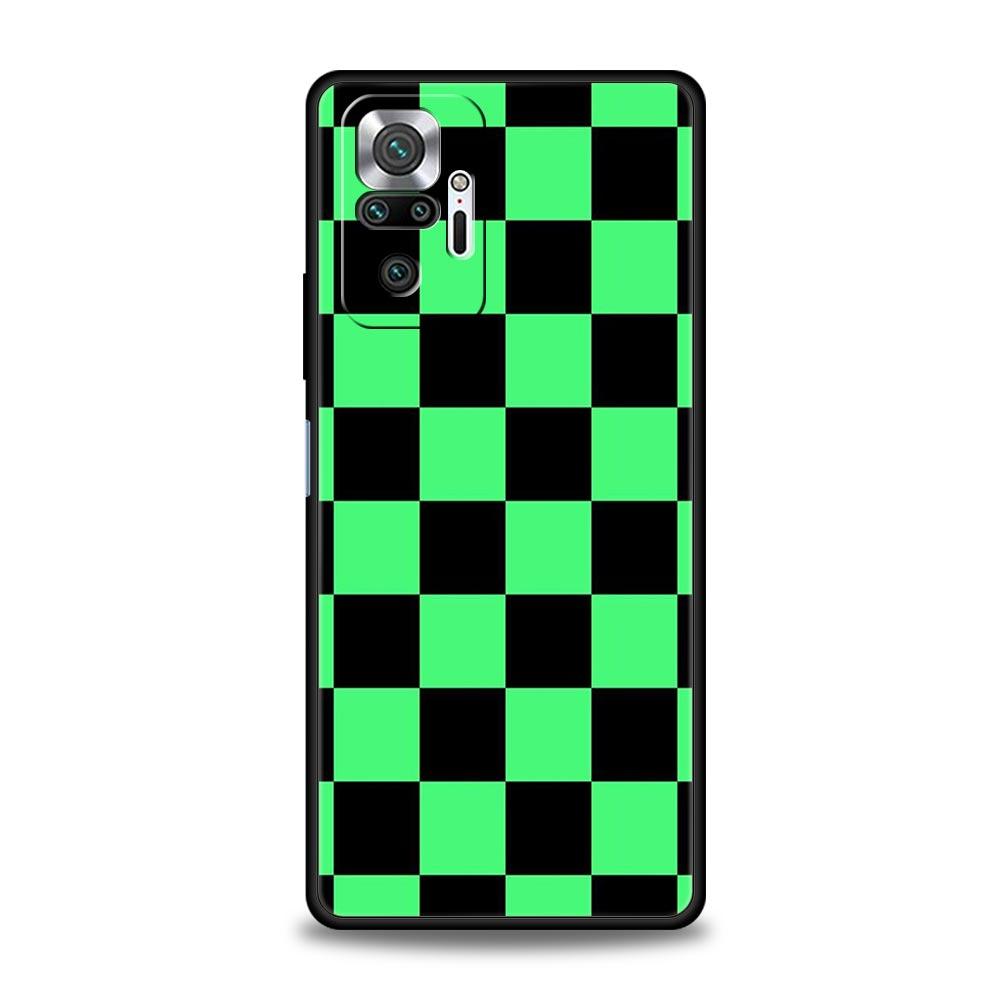 Phone Case For Xiaomi Redmi Note 14 13 12 5G 11 10 Pro Plus 4G 9S 9 14C 13C 12C 10C 9C 9A Cover Retro Classic Chess Board Grid