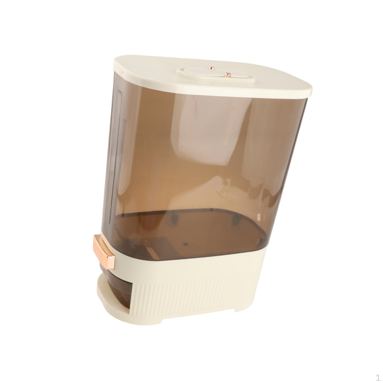 

Airtight Grain Storage Container with Cup, Ideal for Home and Restaurant Use