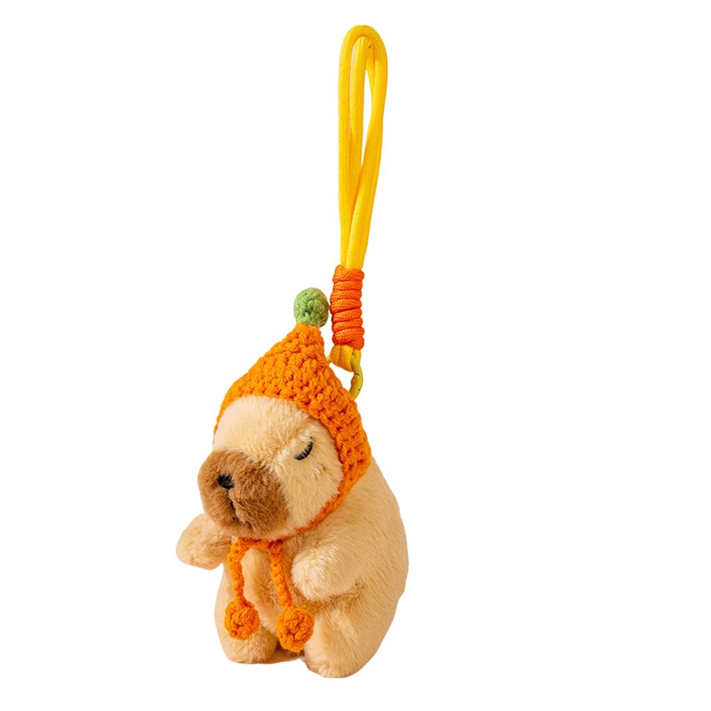 Cute Colorful Rope Dolphin Doll Creative  Keychain Pendant Doll Plush Toy Doll