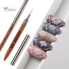 Nail Art Liner 6/9/12/15/18mm Super Fine Brush DIY Drawing Lines Stripe Flower Pattern Multifunctional Manicure Painting Pen Professional Nail