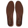 Men's Genuine Leather Breathable Sport Insoles - Sweat-Absorbent, Odor-Resistant, Shock-Absorbing, Soft-Cowhide Sole, Deodorizing for Casual Wear