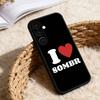 Singer Sombr Perforing Phone Case For Samsung Galaxy A20,21s,22,31,32,52,53,72,73,80,91 Soft Black Shell