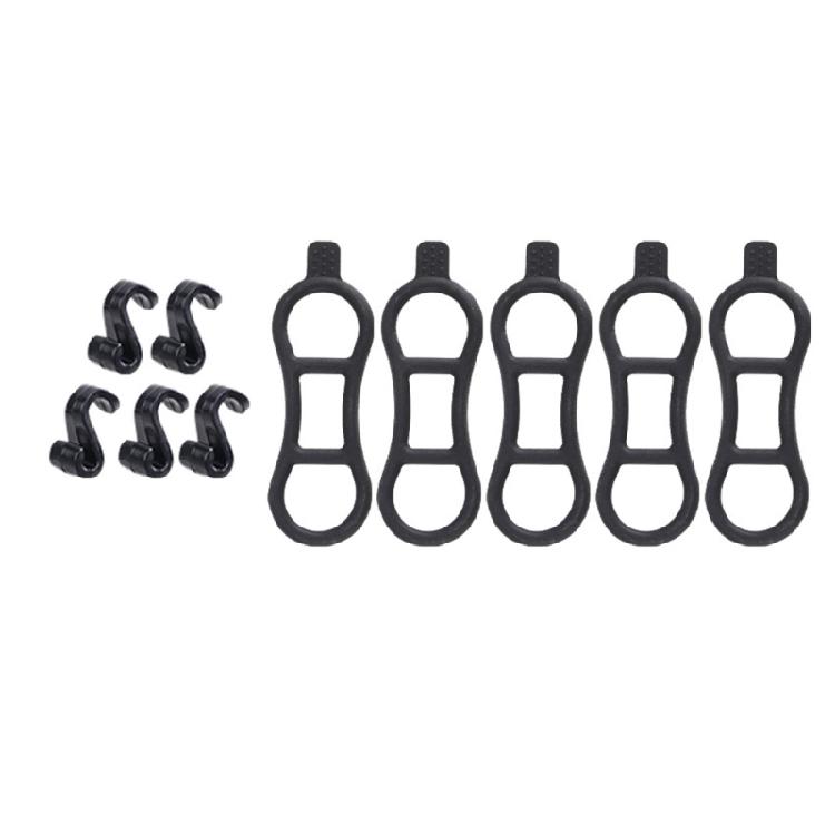 Bikes Light Mount Bandages Silicones Strap Flashlight Mounting Strap