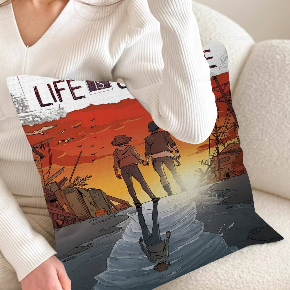 Game L-Life Is S-strange Pillow Gift Home Office Decoration Pillow Bedroom Sofa Car Cushion CoverPillow Case