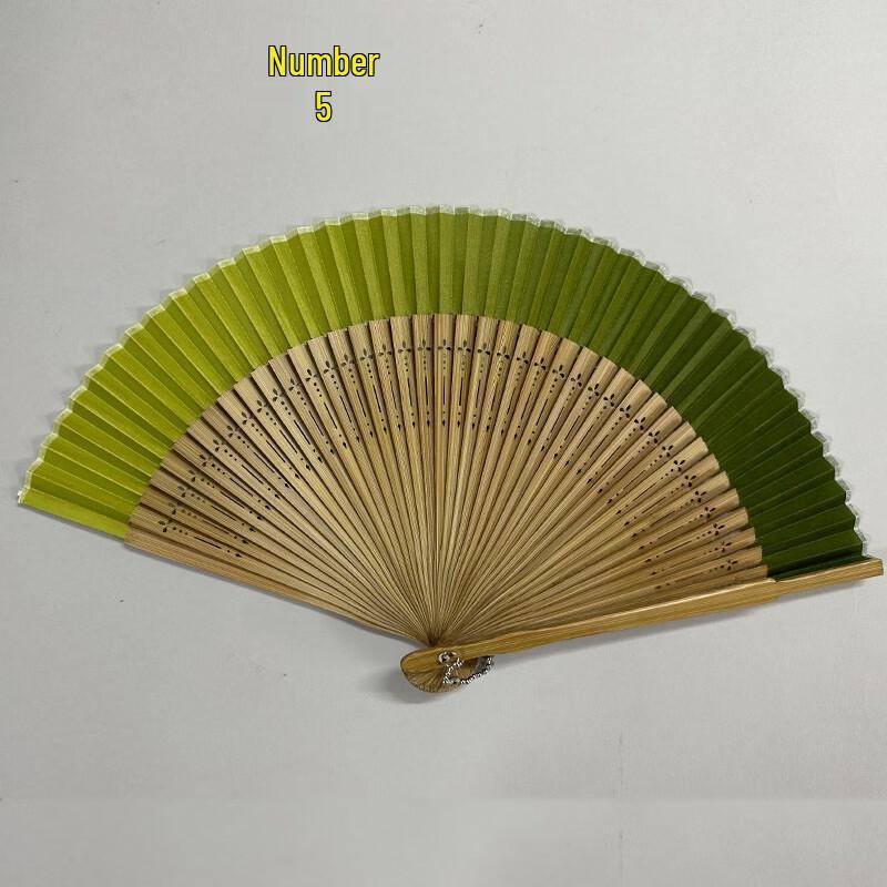 Elegant Chinese Bamboo Folding Fan