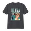 Lady Diana Princess Of Wales 90s Vintage Style T Shirt Top Print Fashion 3986 Vintage Washed Fashion Stylish Soft Streetwear
