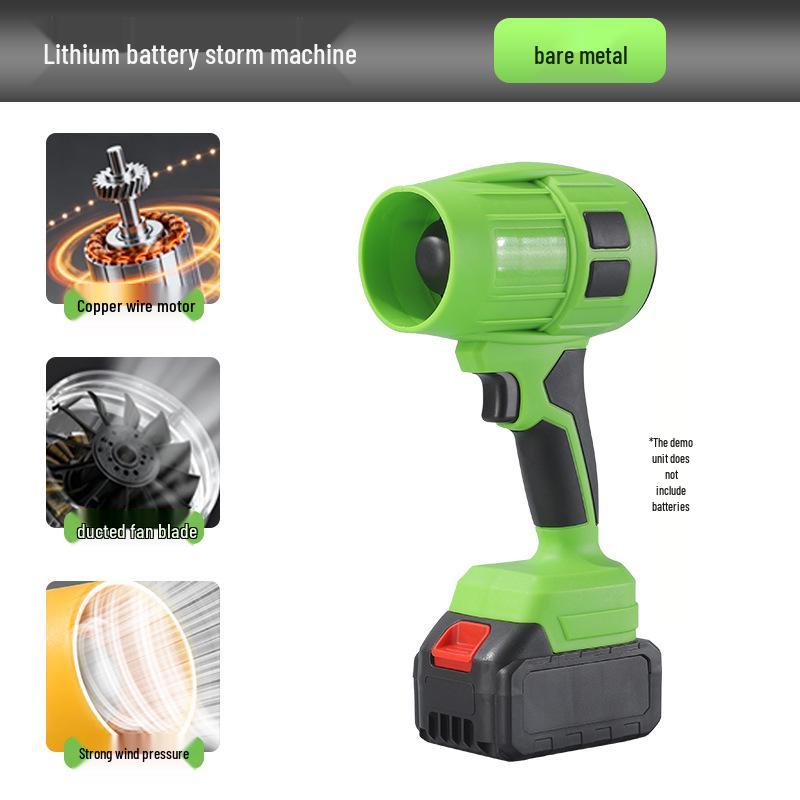 High-Power Portable Lithium Hair & Dust Blower Fan