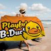 Brand B-B D-Duck Beach Towel Colorful Bath Towels for Girl Microfiber Quick Dry Sand Free Beach Yoga Spa Gym Pool