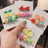 Korean Cute Watermelon BB Hair Clip - Colorful Children's Hair Accessory