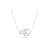 Dextera Hollow Necklace Women's Silver 5636497