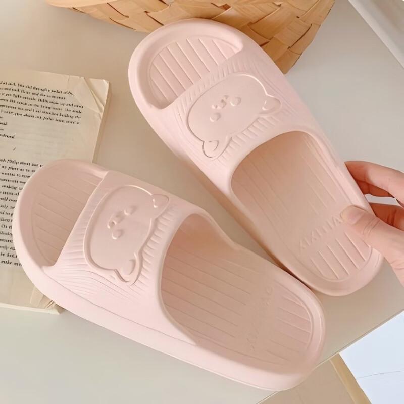 GUAIKEAI Unisex Bear Slippers