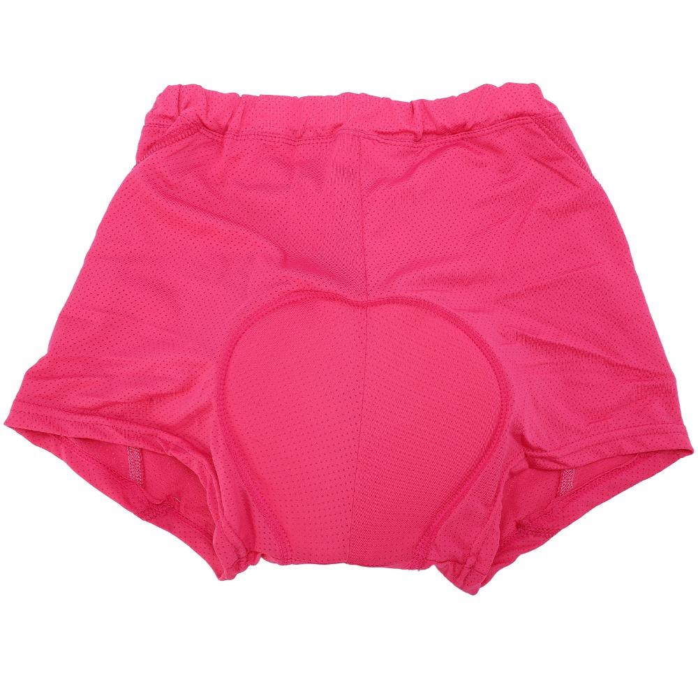 Breathable Women Cycling Underwear Polyester, Silicone Women Bicycle Briefs Indoor Training