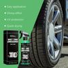 120Ml Car Tire Protection Agent Rubber Tyre Cleaning Ceramic Tire Dressing Black Wet Look Tire Shine Auto Care Refreshing Agent