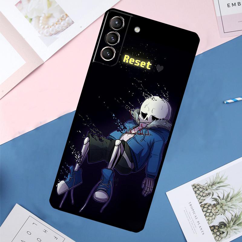 Undertale Sans Case For Samsung Galaxy S23 S22 S24 Ultra Note 20 S20 S21 FE S9 S10 Note 10 Plus Back Cover