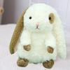 Fluffy Rabbit Plush Toy Soft Sitting Bunny Plush Doll Long Ears Rabbit Stuffed Toy  Home Decor