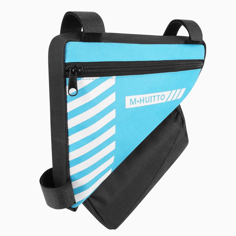 Waterproof Triangle Bicycle Tool Bag, Mountain Bike Front Beam Saddle Bag, Top Tube Cycling Gear Bag.