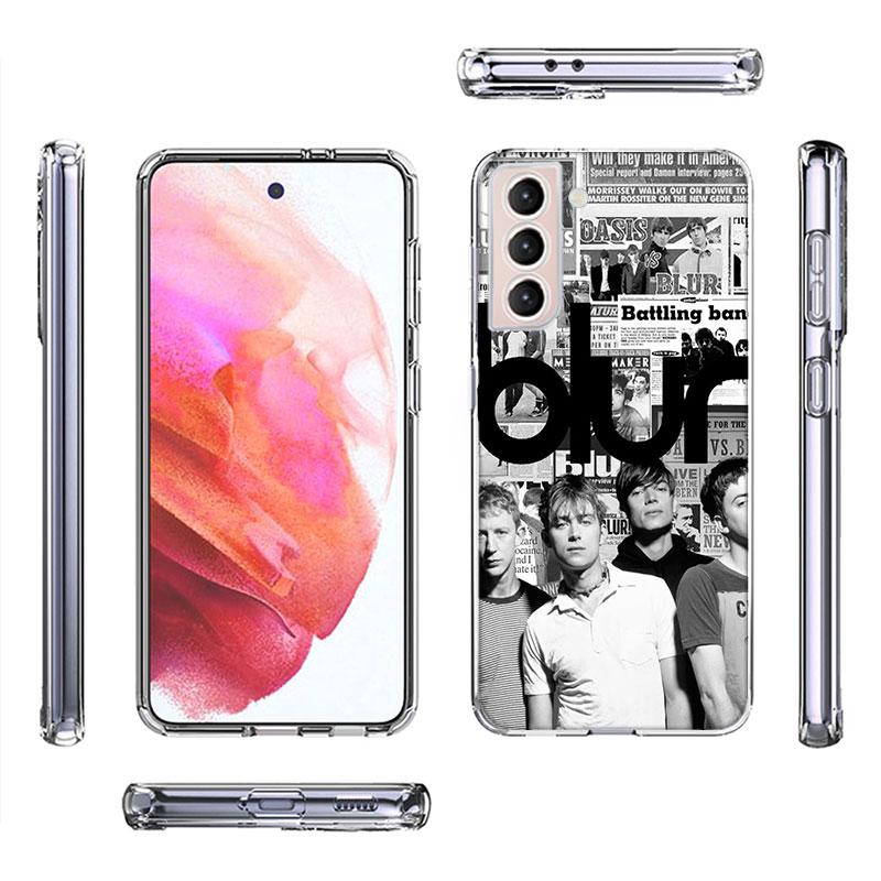 Blur Band Phone Case for Samsung A16 A17 A26 A36 A56 A57 A55 A54 A37 A15 A25 A35 A14 A24 A34 Galaxy Note 20 10 A07 A06 A04S A05S