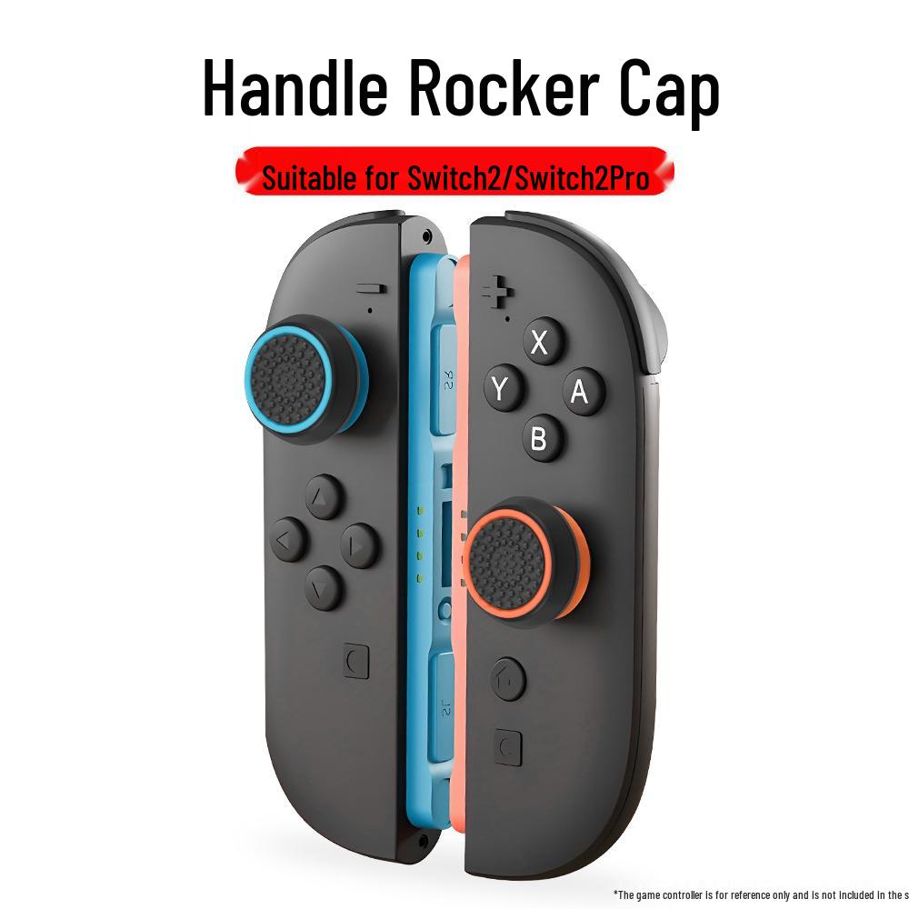 Silicone Joystick Caps for Switch 2 Game Controller - Single Color Protective Covers