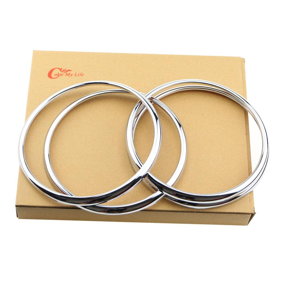 Car Door Audio Shelf Chrome Speakers Cover Trim for Chevrolet Cruze 2009 2010 2011 2012 2013 2014 2015 Frame Garnish