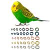 Semne pentru piciorul păsărilor Inel pentru piciorul păsărilor Inel mic pentru piciorul păsărilor de curte Pui Echipament de identificare 4-15mm pentru papagali Peruși