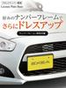 Seiko Sangyo EXEA Exterior Number Plate Base Black EX-219