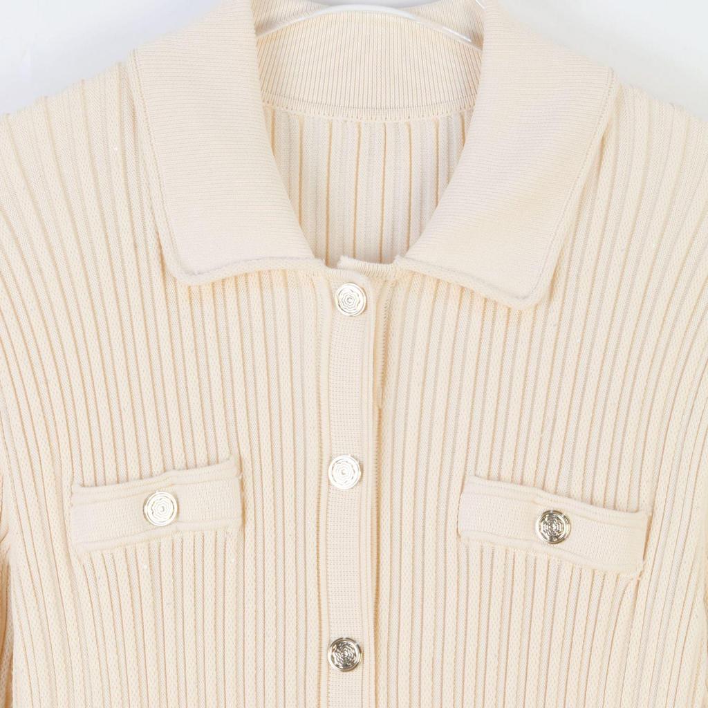 S Family French Socialite Daughter Elegant Slim Fit Knitted Long Dress - Spring/Summer Edition