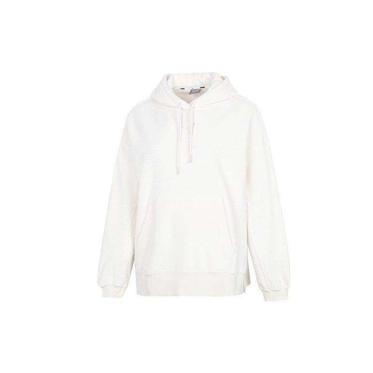 PUMA Sweatshirts Women's White Hooded Moderate Regular 672132-65