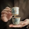 Ruyao Xiangyun Ruitu Teacup Master Cup Tasting Cup Household Tea Set Ceramic Teacup Drinking Small Cup