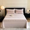 Retro Floral Pattern Bed Sheet Set 100% Cotton Bed Sheets Soft Breathable Bedspread with Pillowcases Queen Size Bedding Set