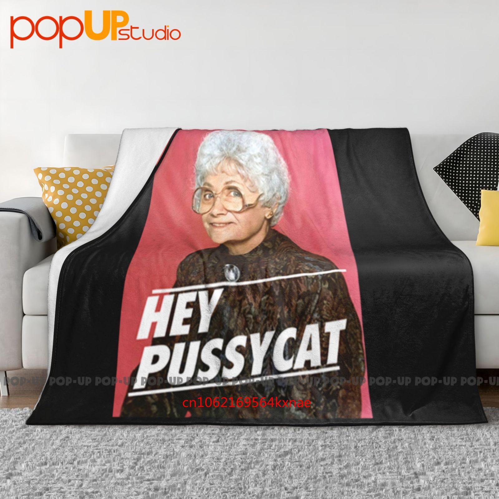 

Hey Pussycat Sophia Goldendorothy Blancheretro Gay Pride Ultra-Soft Blanket Quilt Winter Sofa Cover Bed Covers 30x40in