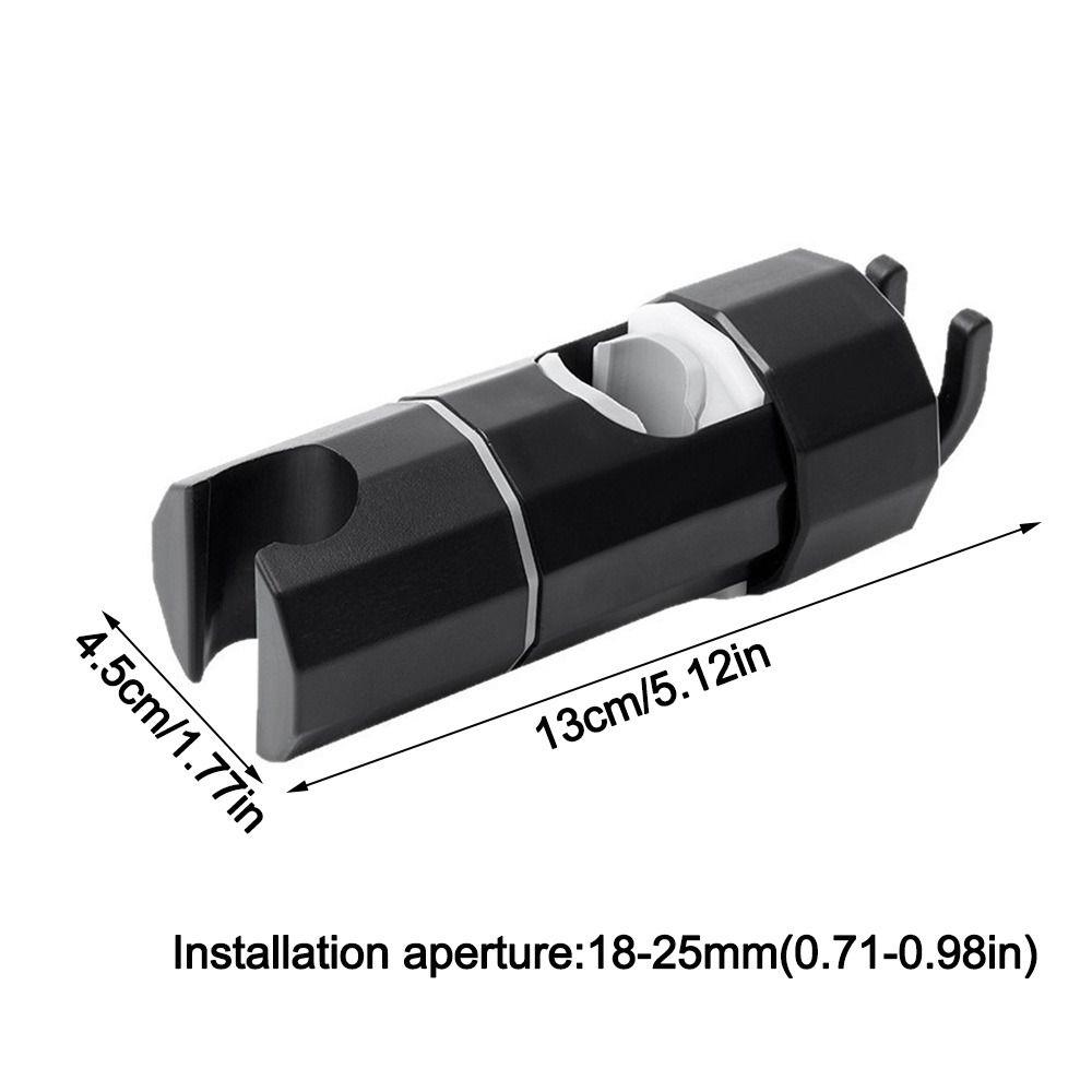 360 Rotation Hook Design Shower Head Holder Adjustable Showerhead Rail Slide Bracket  Men Women