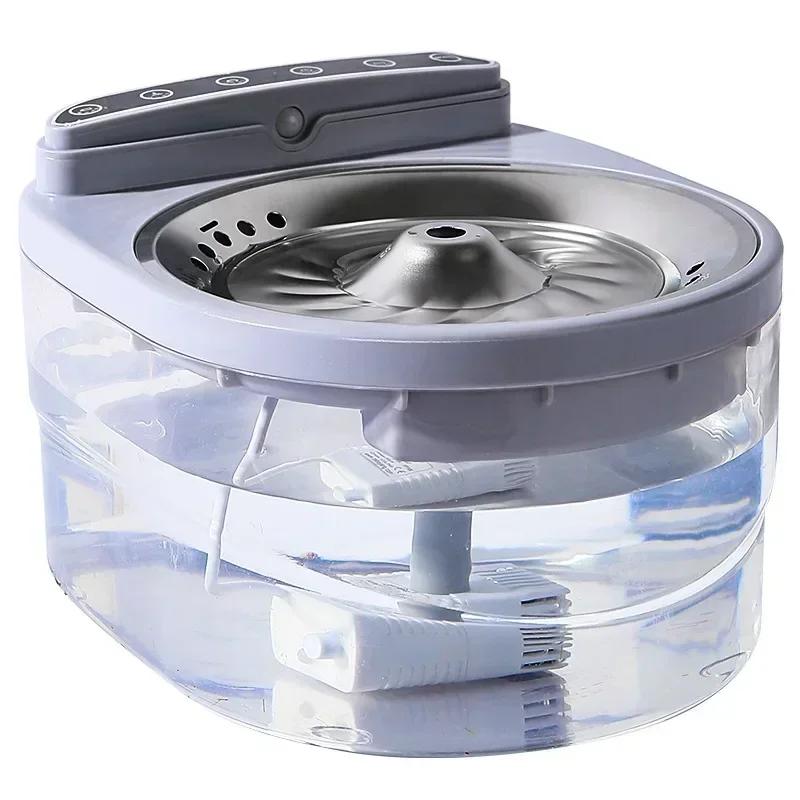 Smart Rechargeable Cat Water Fountain with Sensor & Auto-Filter for Pets