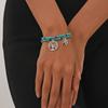 Popular golden shell temperament trend niche versatile leaf personalized design bracelet jewelry