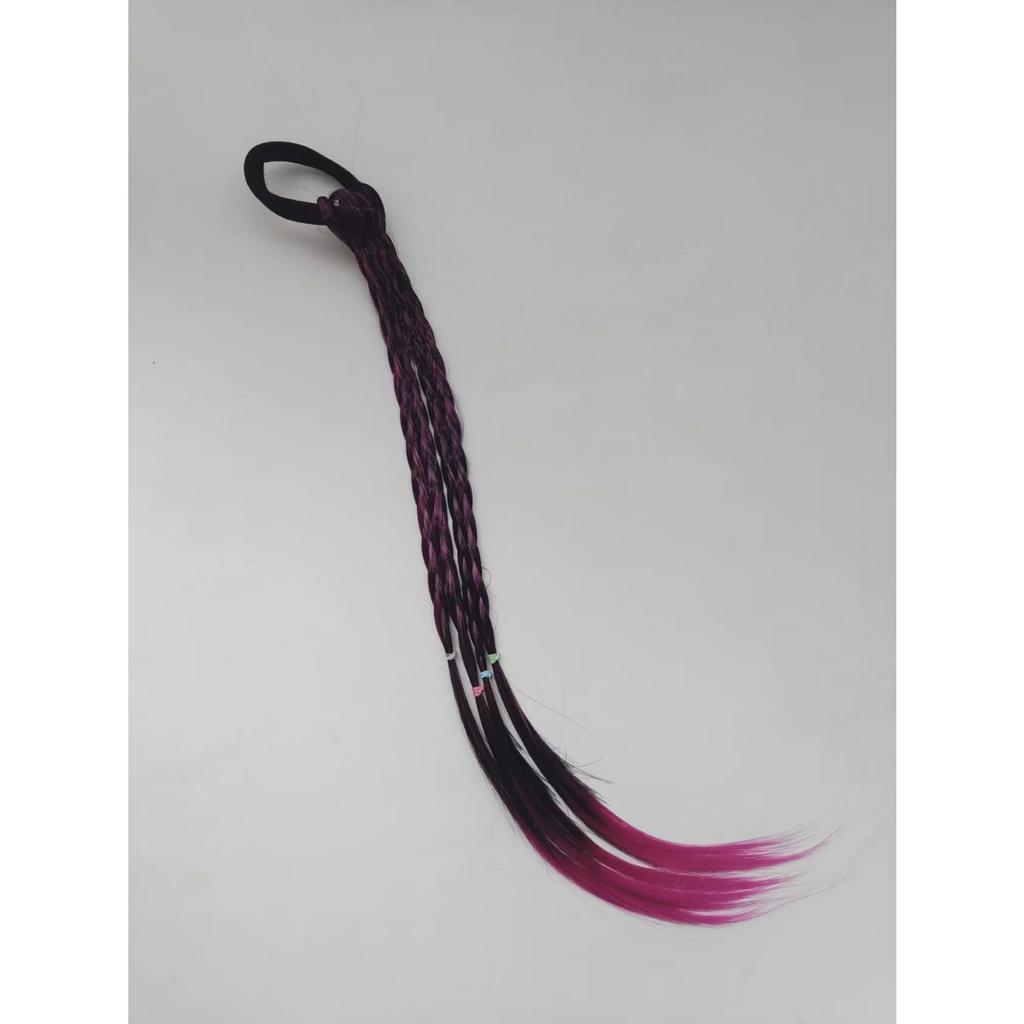 1-piece set of multi-color braided wig hair ties, trendy hip-hop hair accessories for women's daily use