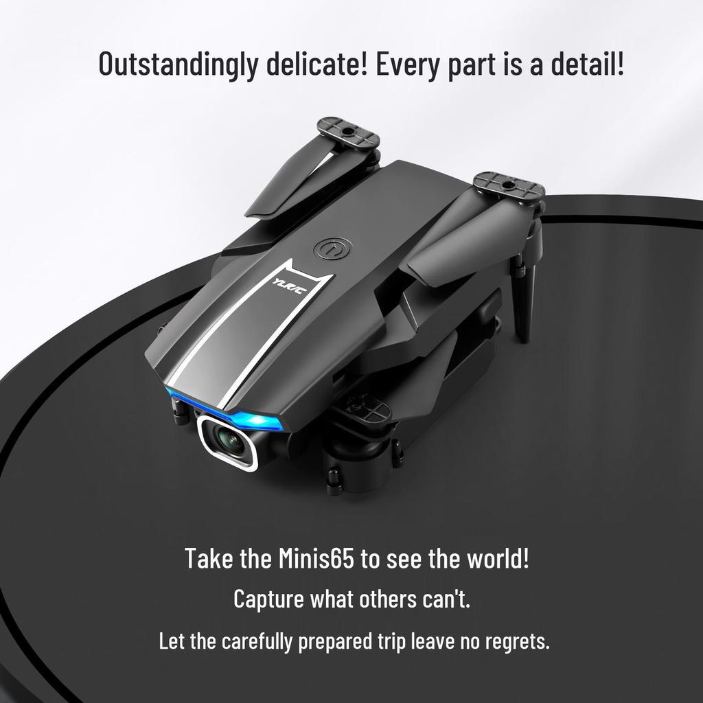 Mini S65 Dual Camera Indoor Drone with Stabilized Flight and Remote Control