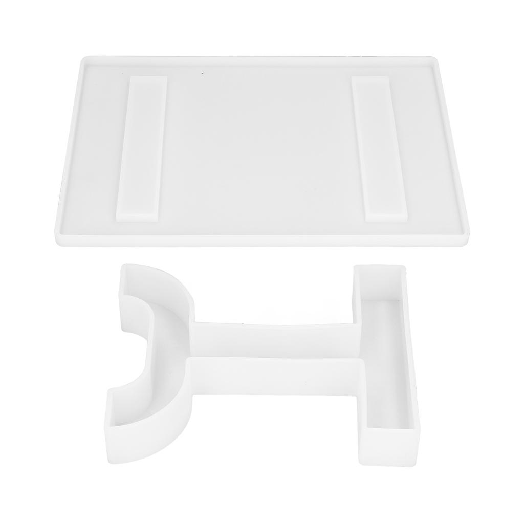 DIY Crystal Epoxy Mold Resin Computer Table Desk Rack Craft Silicone Mold Home Office Decor