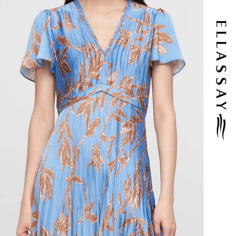 ELLASSAY French Romantic Elegant Mid-length Dress