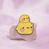 Unique Animal Design Brooch Stylish Cartoon Duck Brooch For Unisex Accessories Fashion