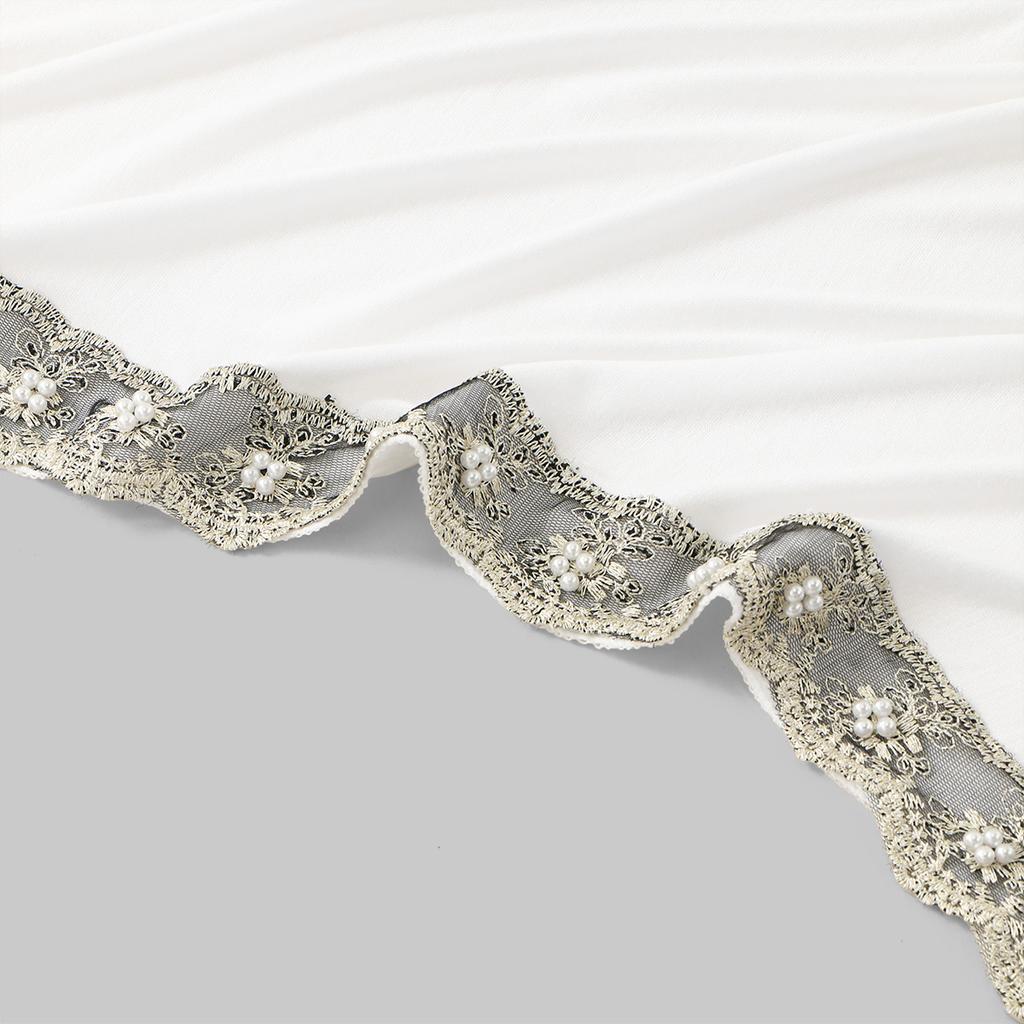 Pearls Embroidery Cotton Jersey Muslim Hijab Long Scarf Women Head Wraps Shawl Turban Eid Soild Headband Malaysia Tudung 170*60C