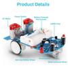 Smart Patrol D2-5 Intelligent Tracking Car DIY Kit Electronics Project Kit  Electronics Assembly