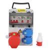 Industrial Socket Box Water Proof Portable Outdoor Electrical Breaker Outlet Box with Handle for Construction Site