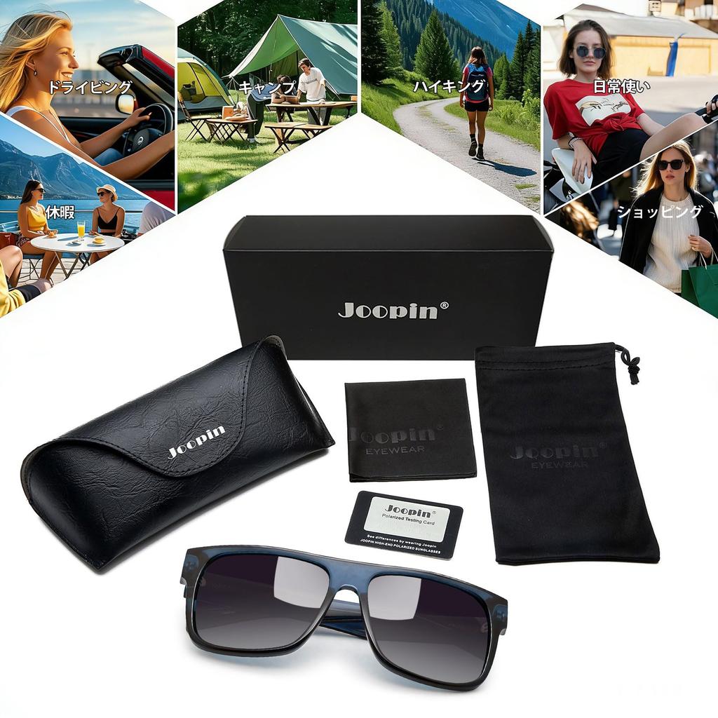 Polarized Sunglasses for UV Big Frame for Popular Sunglasses for Men [Joopin] Men, Protection, Acetate, Driving, Baseball, Fishing, Golf, Hiking,