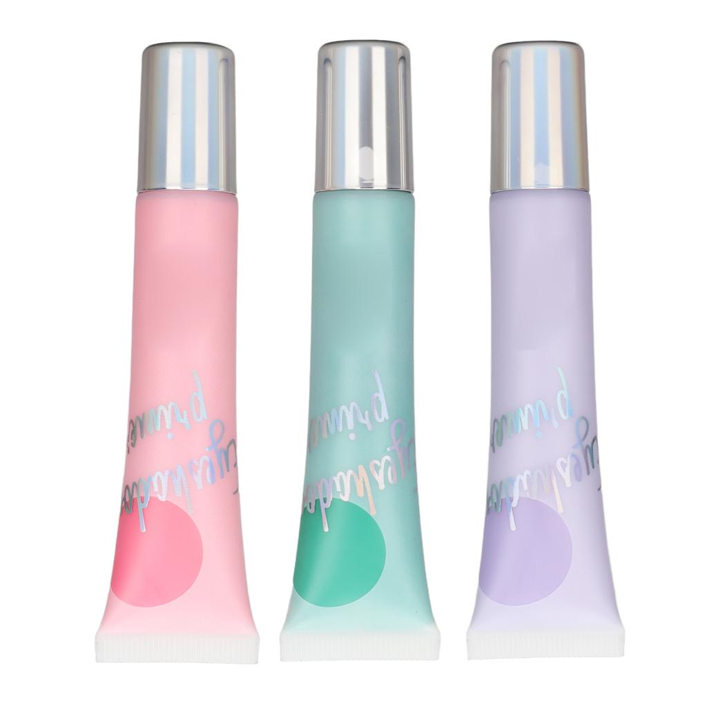 3pcs Eyeshadow Primer Professional Long Lasting Lightweight Waterproof Eyeshadow Base for Daily Makeup